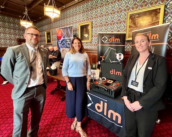 Caroline Nokes, MP for Romsey and Southampton North (centre) with DLM